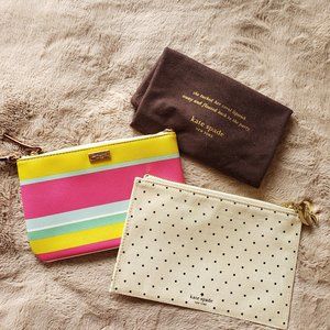 Kate Spade Pouch/Wristlet Bundle